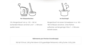 P. Jentschura MorgenStund | Hirse-Buchweizen-Brei mit Früchten und Samen